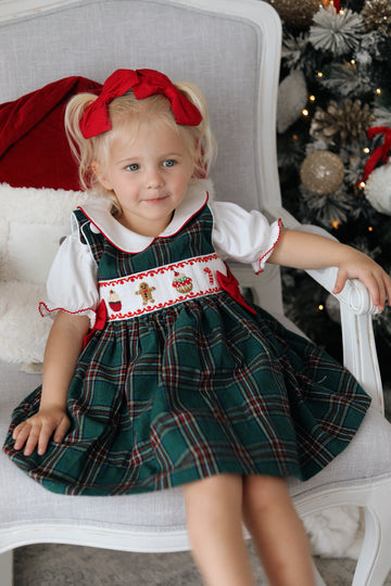 Sugar and Spice Pinafore Dress *Pre-Order October