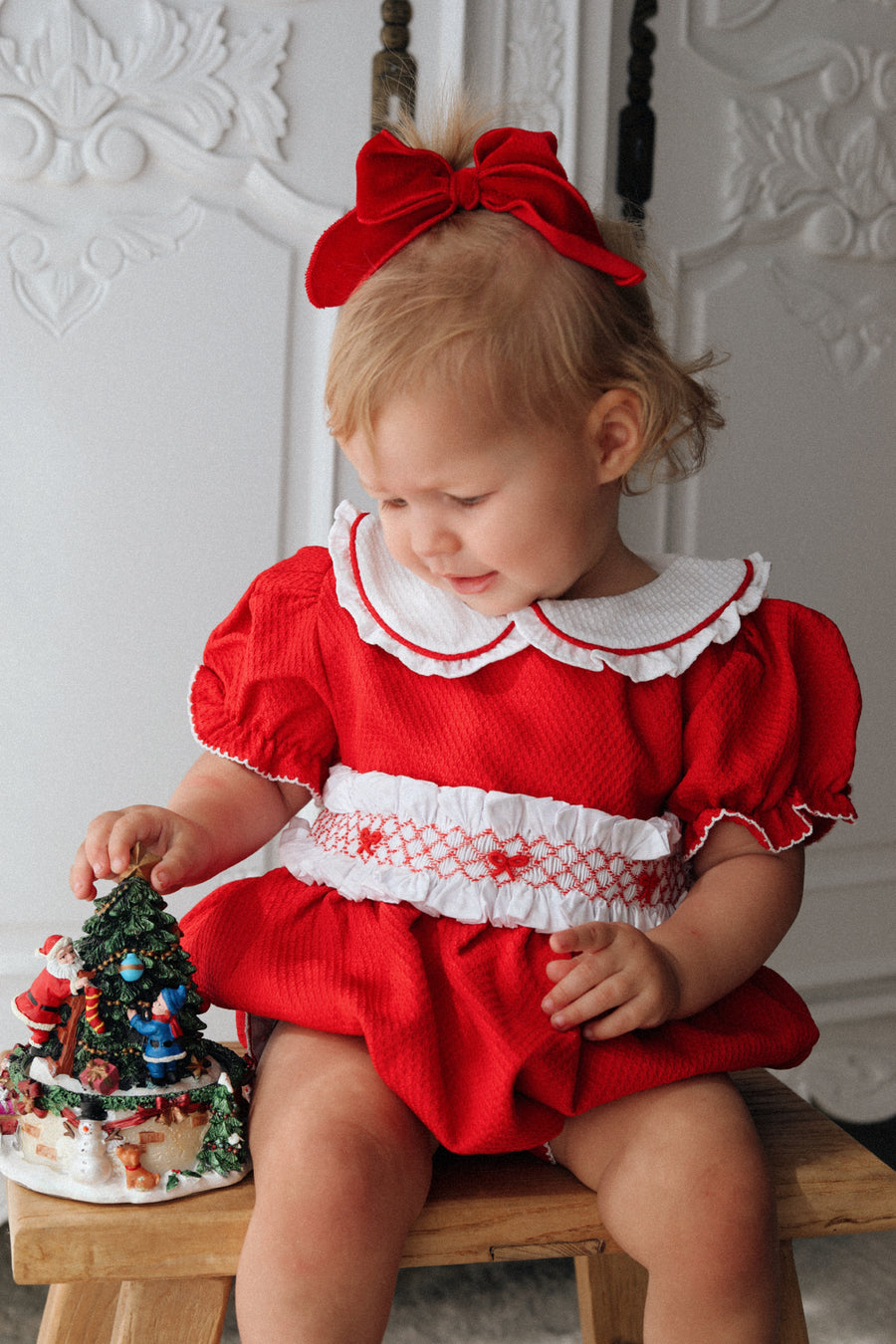 Ruby Ruffle Romper