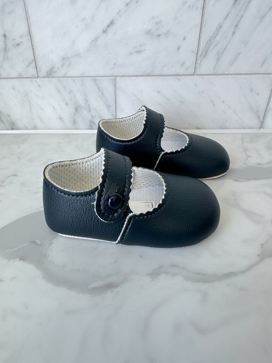 Madison Pram Shoes- Navy