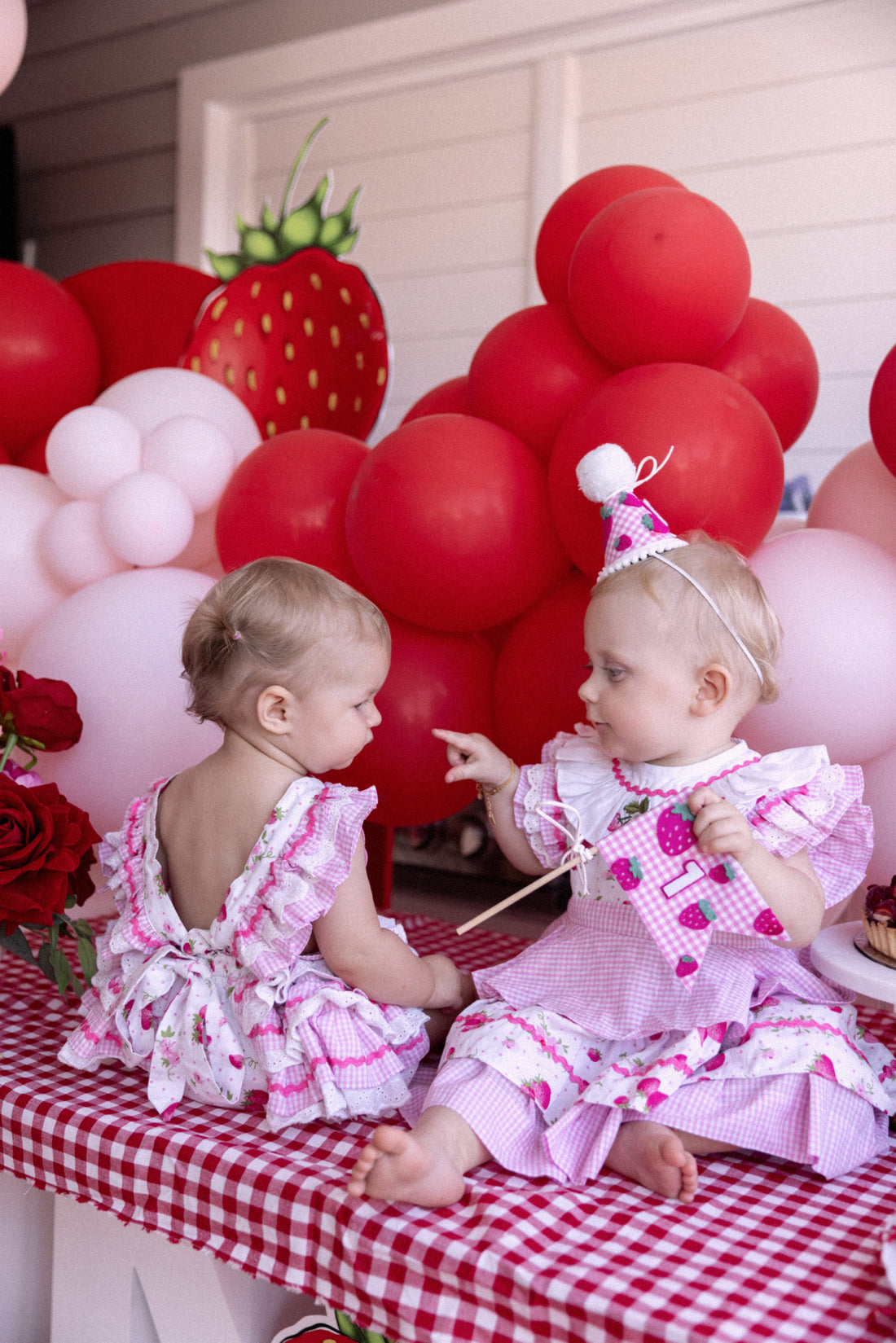 Strawberry Shortcake Birthday Party Felt Wand