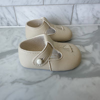 Sail Away Pram Shoes- Biscuit