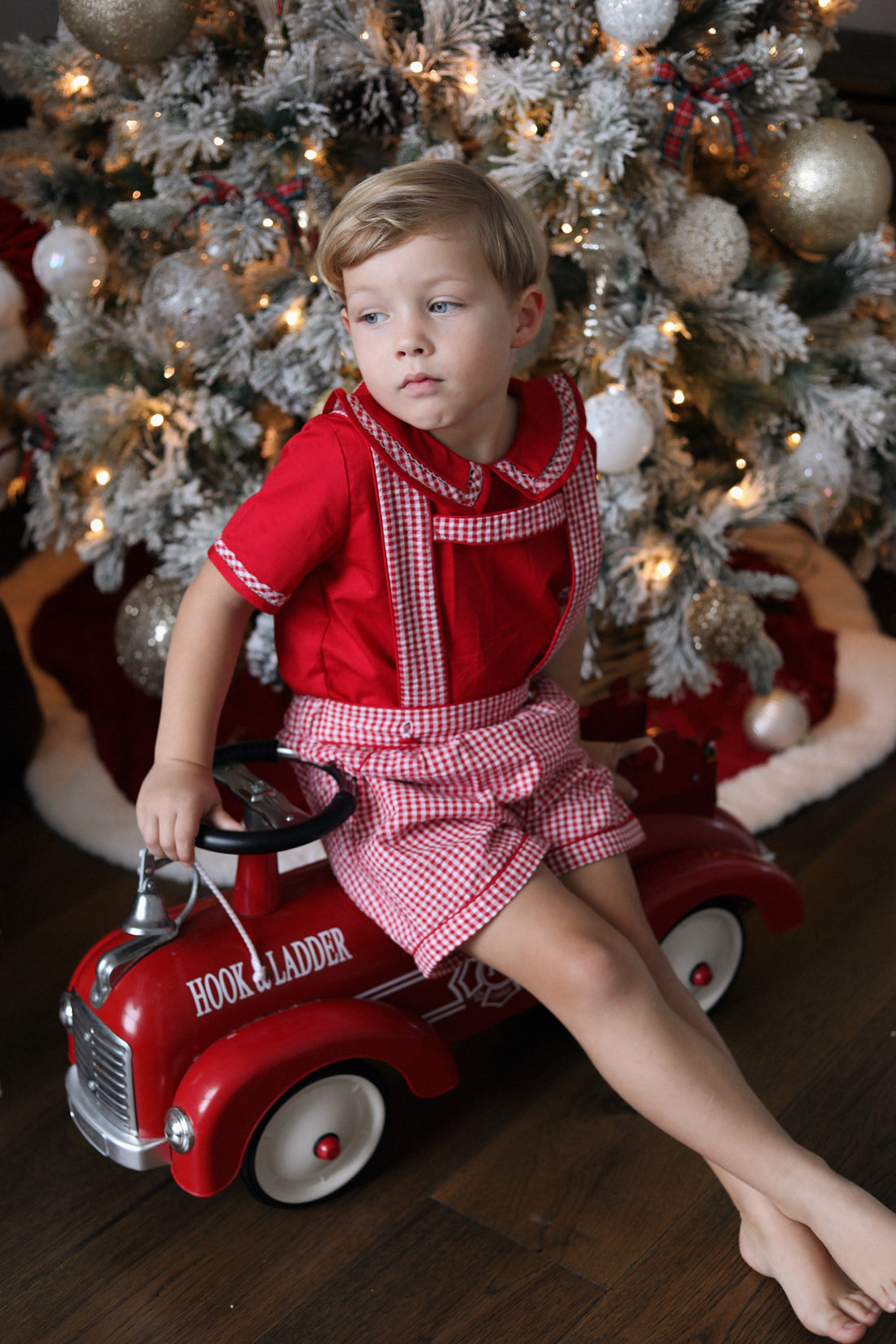 Jolly Gingham Shorts Set *Pre-Order October