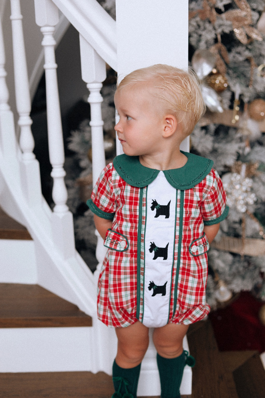 St Nicholas Scotty Romper