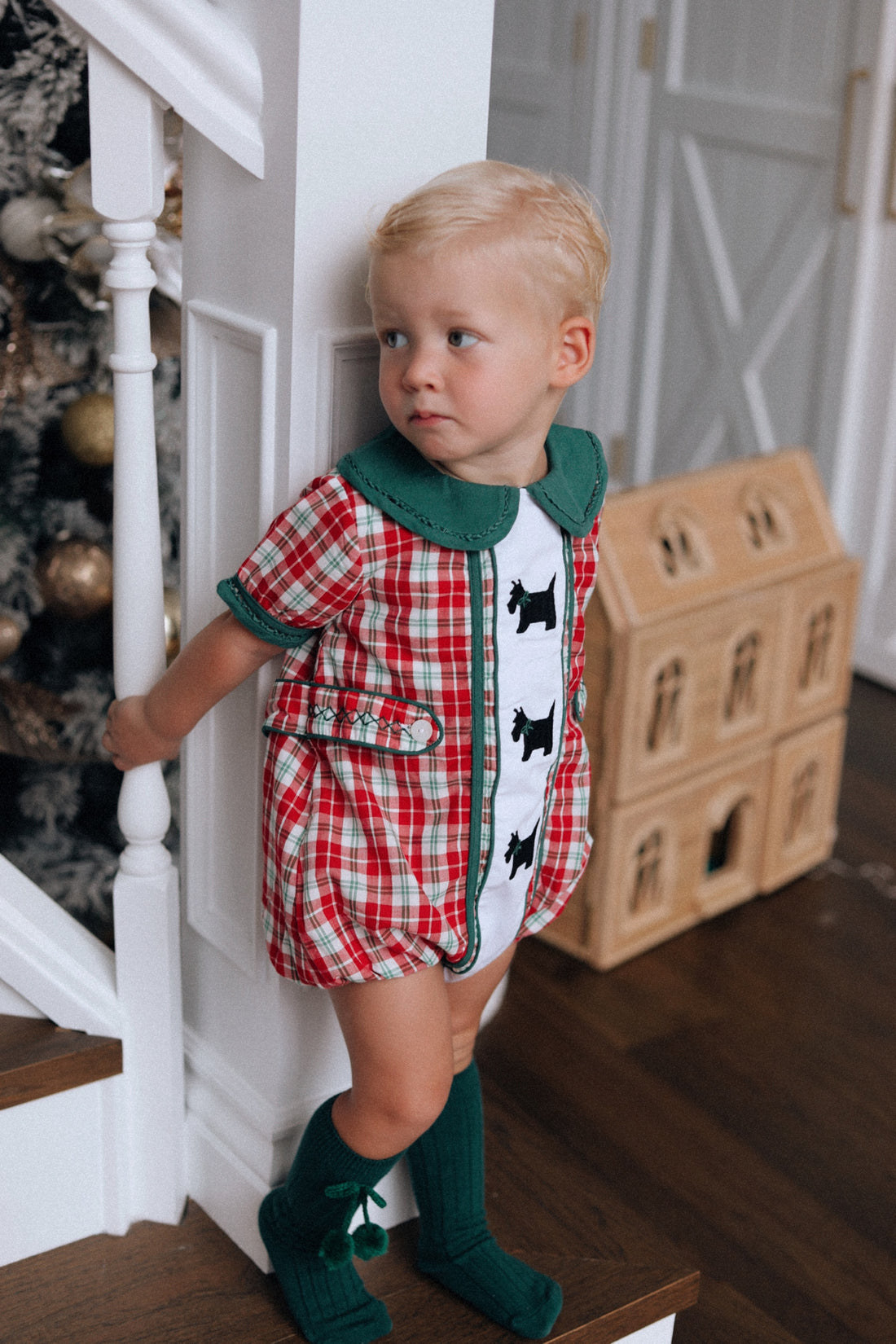 St Nicholas Scotty Romper