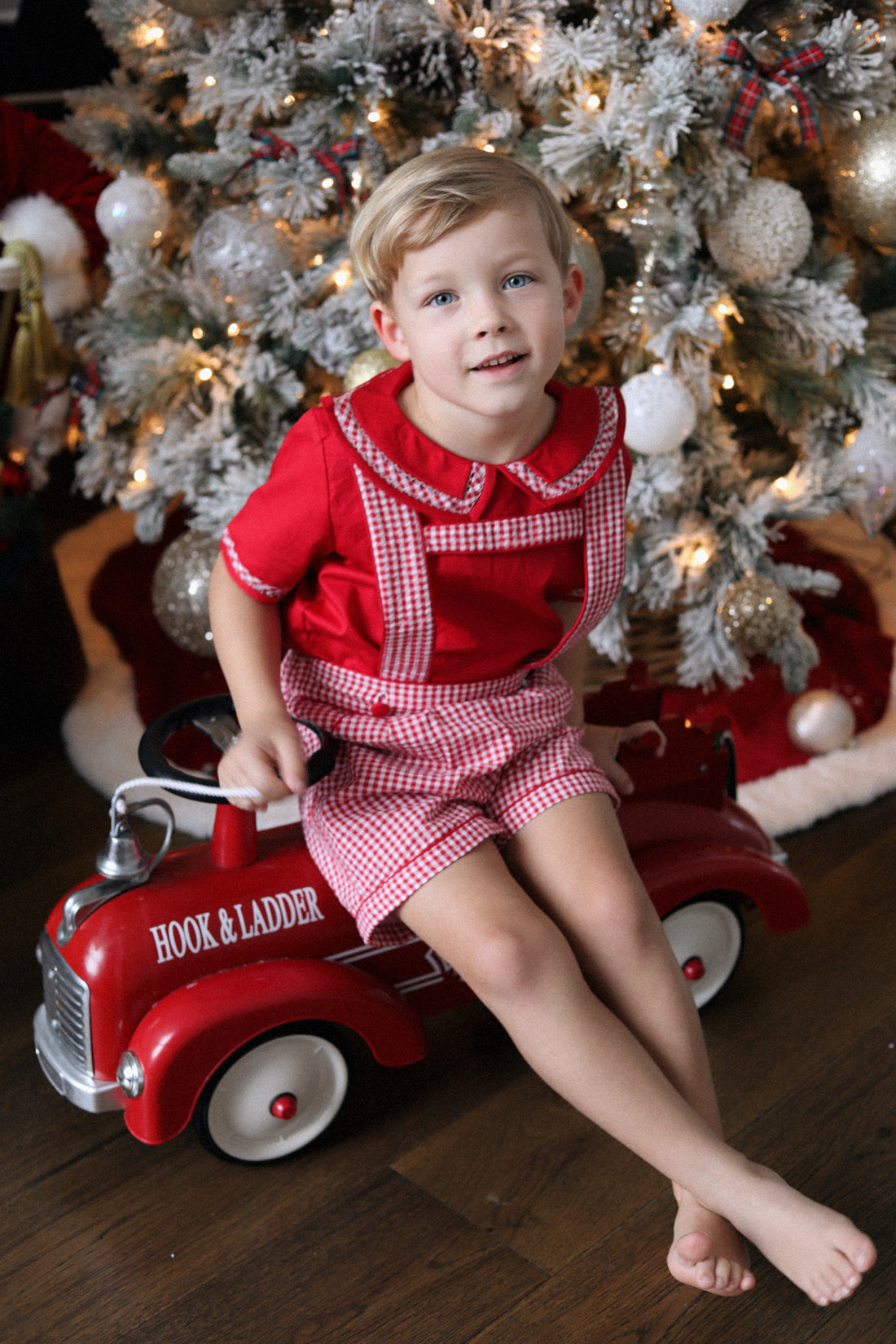 Jolly Gingham Shorts Set *Pre-Order October