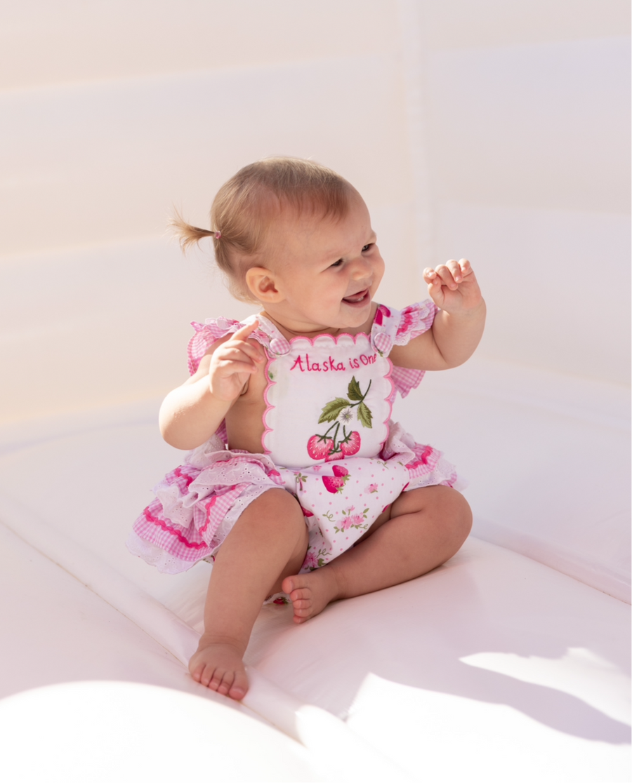 Strawberry Fields Romper