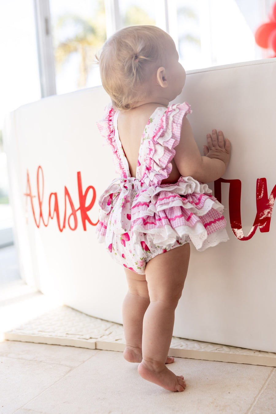 Strawberry Fields Romper