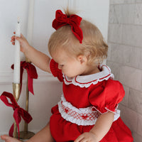 Ruby Ruffle Romper