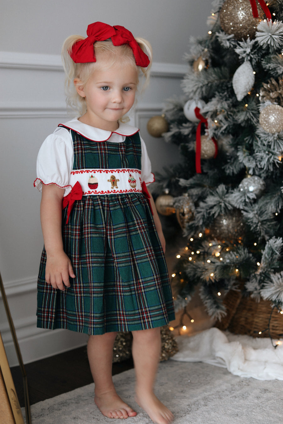 Sugar and Spice Pinafore Dress *Pre-Order October
