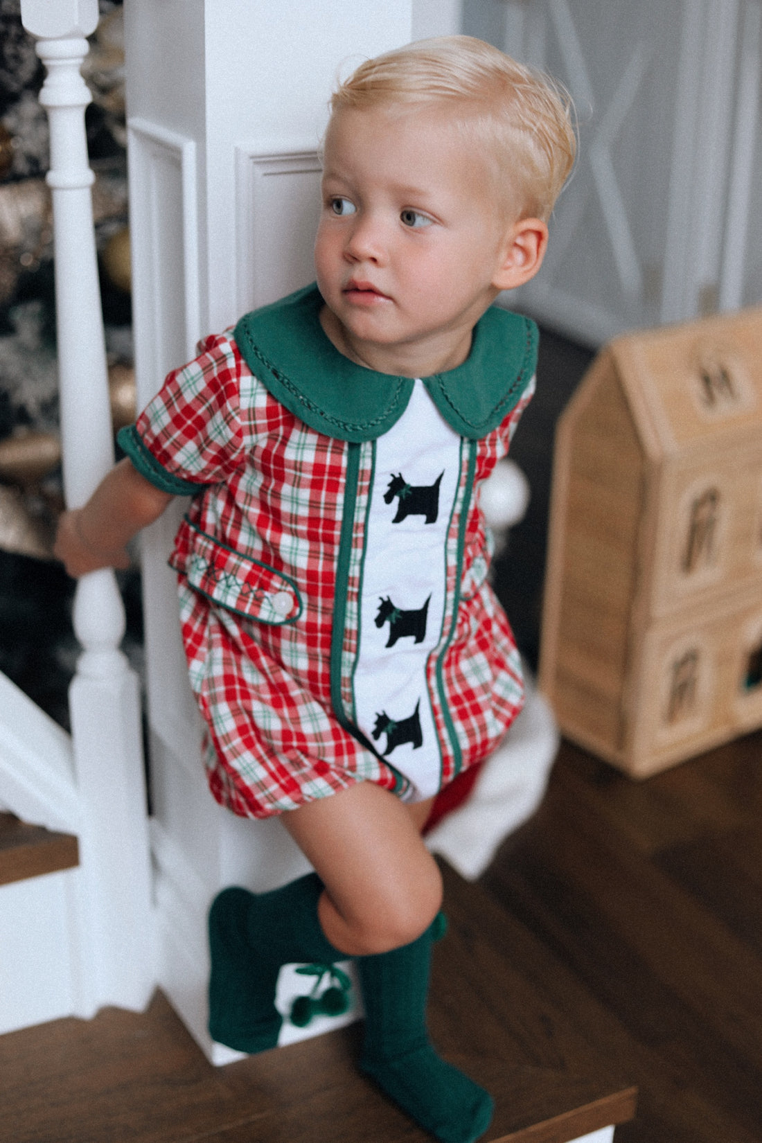 St Nicholas Scotty Romper