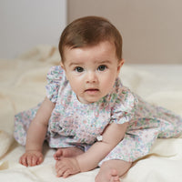 Gardenia Floral Dress and Bloomers