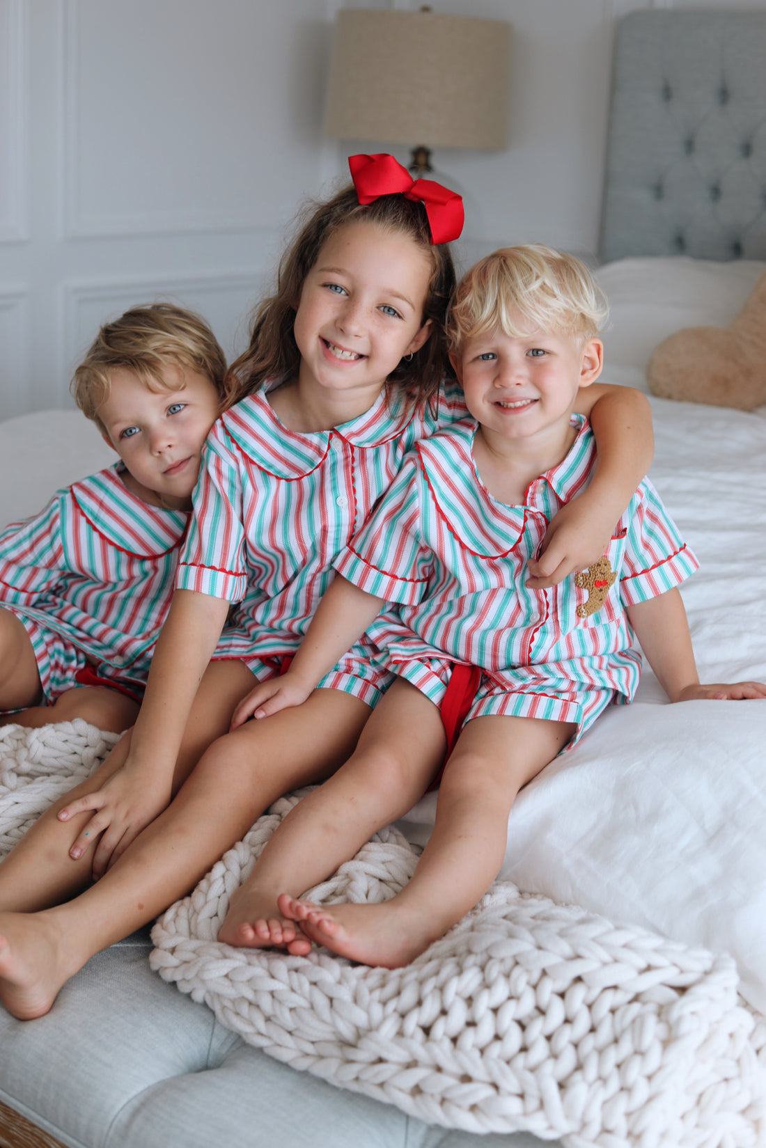 Gingerbread Stripe Pyjamas Child- *Pre-Order Nov