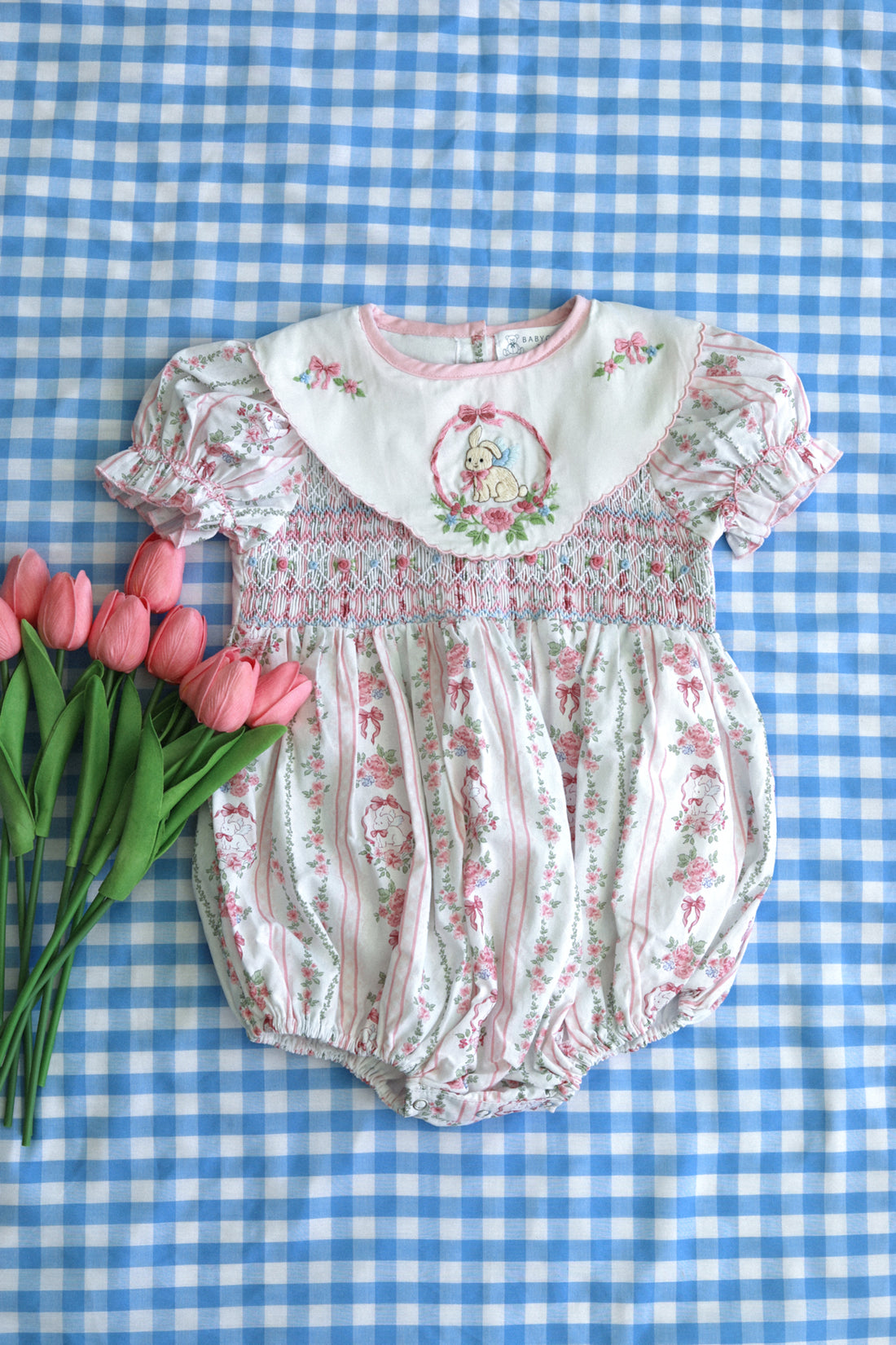 Little Blossom Bunny Romper * Pre Order