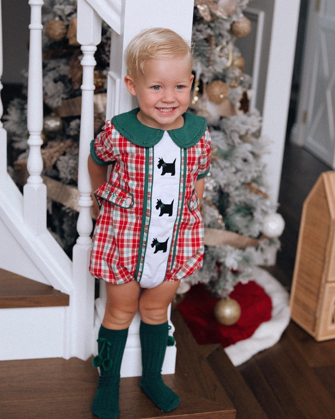 St Nicholas Scotty Romper