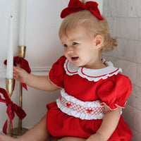 Ruby Ruffle Romper