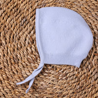 Avery Merino Wool & Cashmere Bonnet- Pearl