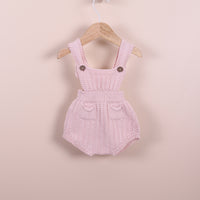 Campbell Knit Shoulder Strap Shortie- Ballet Pink