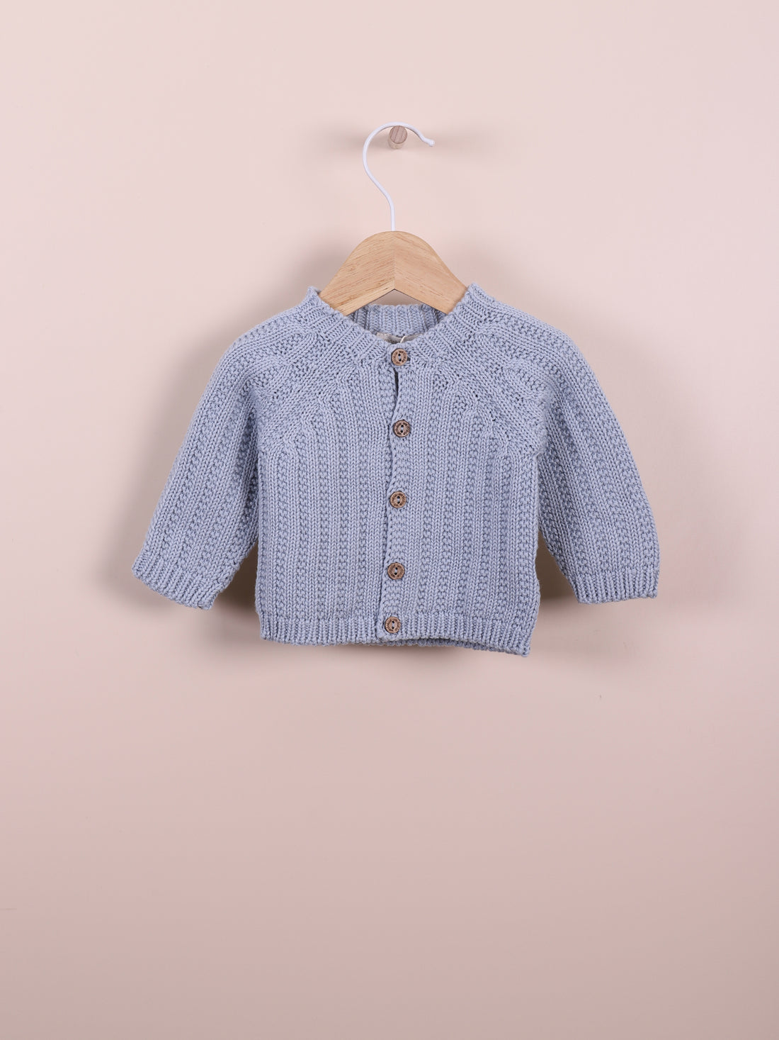 Billie Knit Cardigan- French Blue