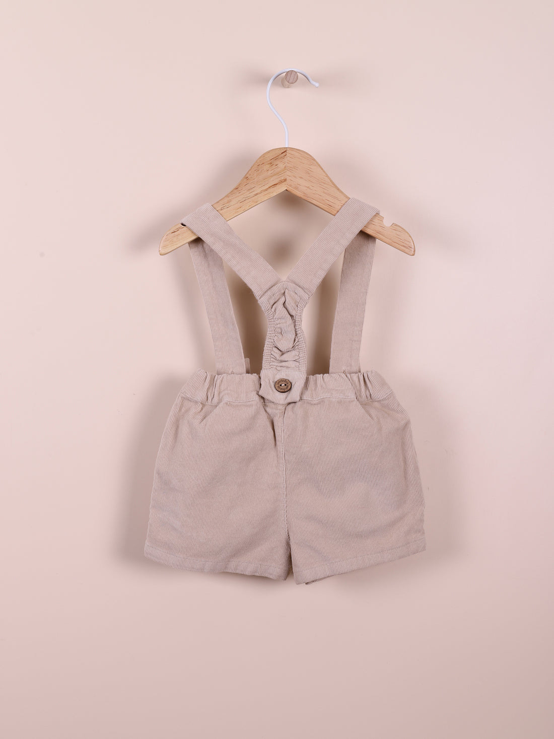 Toby Shoulder Straps Corduroy Shorts