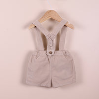 Toby Shoulder Straps Corduroy Shorts