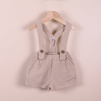 Toby Shoulder Straps Corduroy Shorts