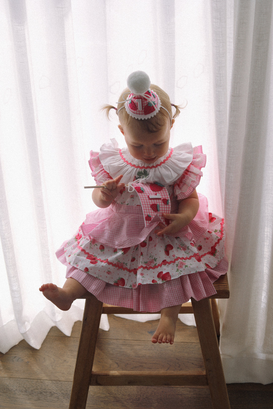 Strawberry Shortcake Puff Dress