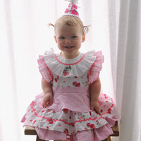 Strawberry Shortcake Puff Dress