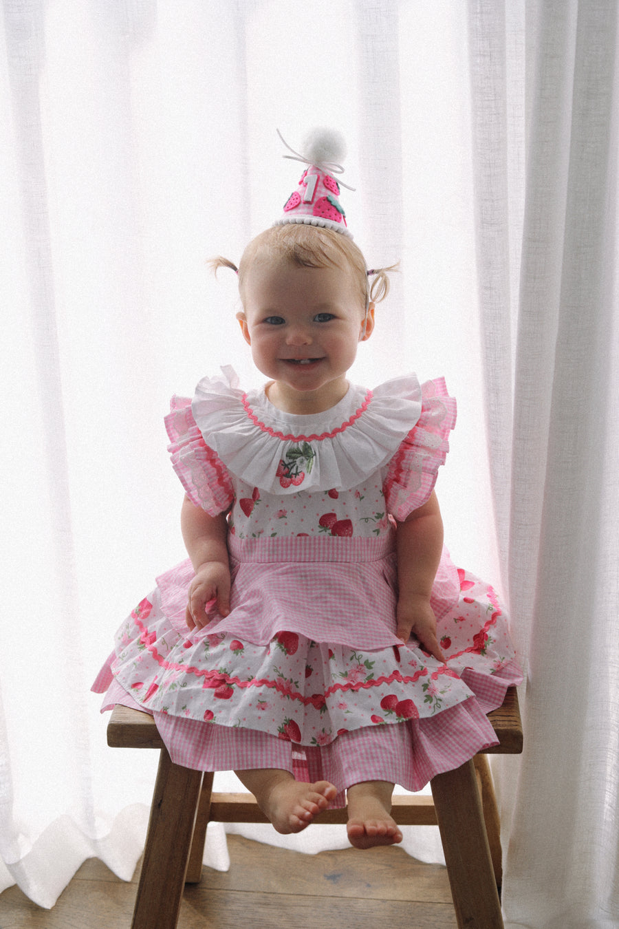 Strawberry Shortcake Puff Dress