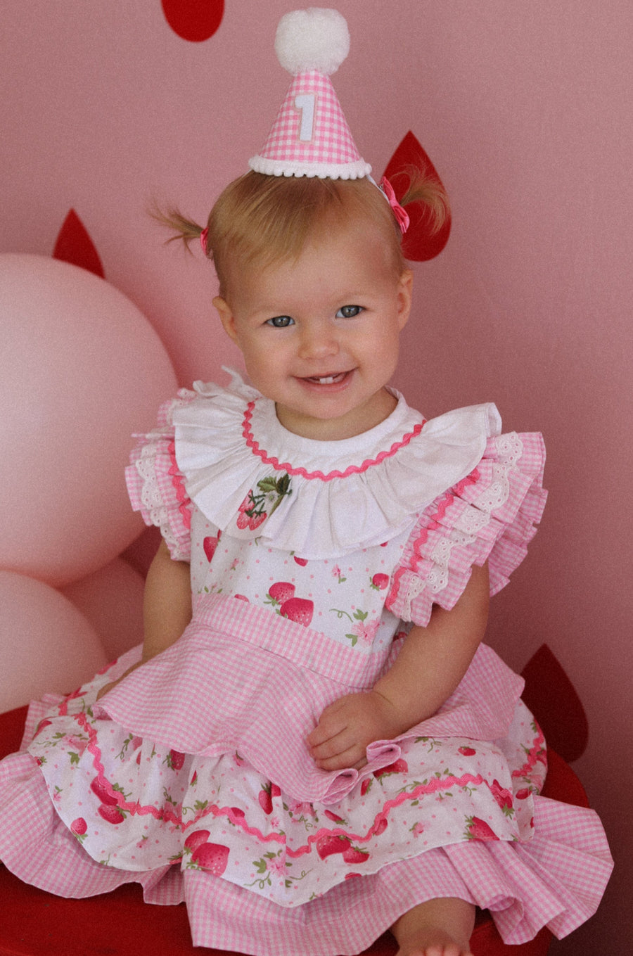 Strawberry Shortcake Puff Dress