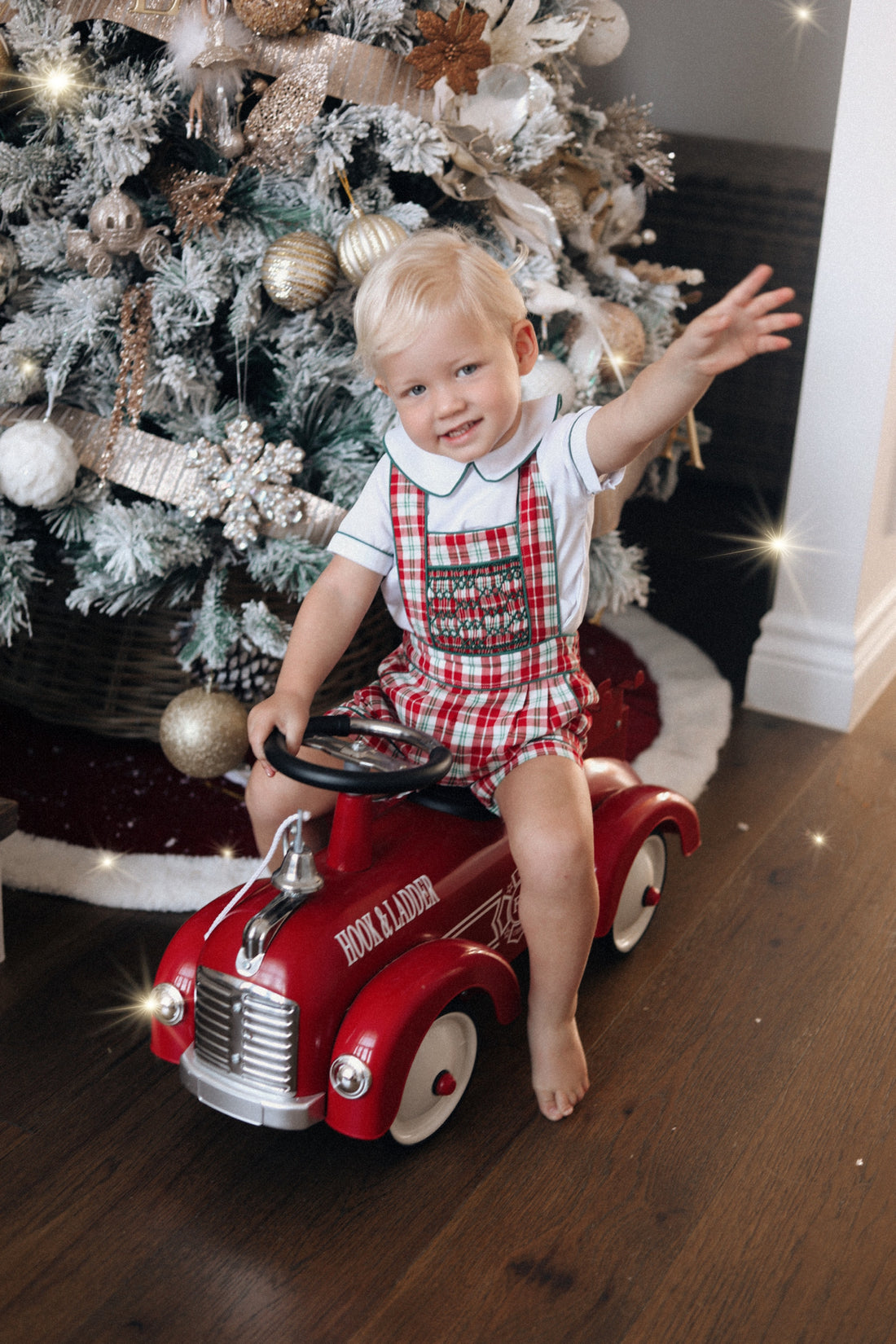 Sebastian Smocked Shortall Set