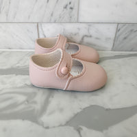 Madison Pram Shoes- Dusty Pink
