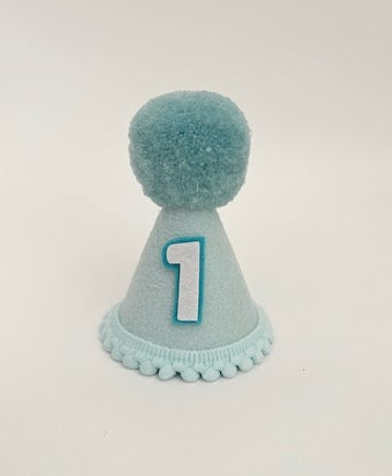 Light Blue Birthday Party Hat