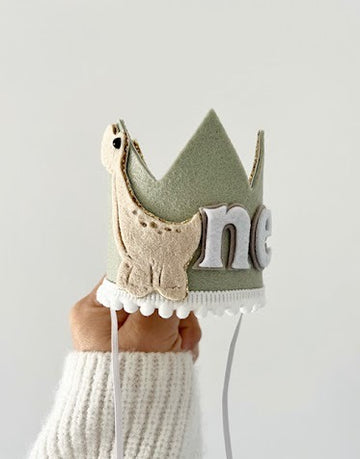 Dino Birthday Party Crown
