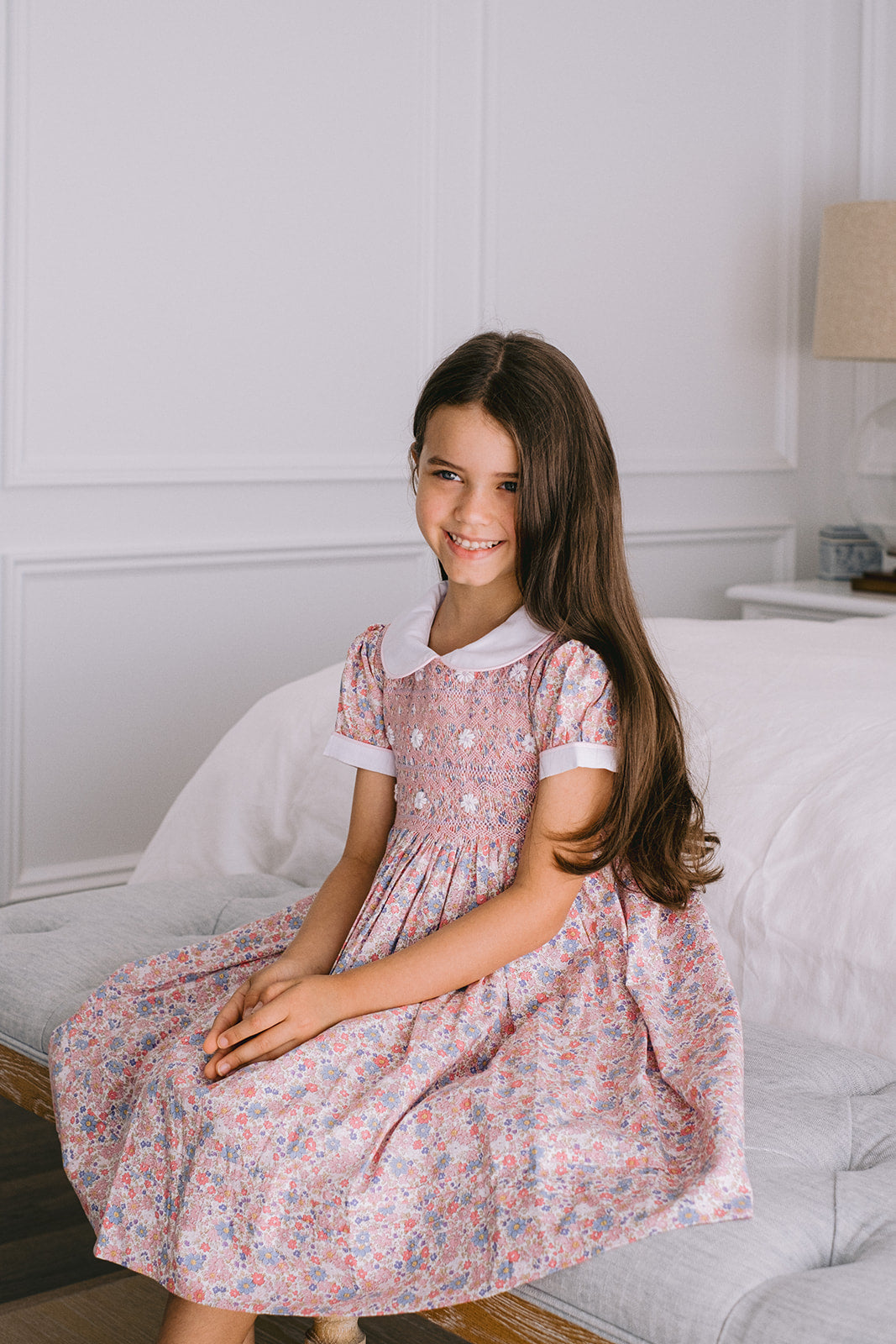 Florence Handsmocked Dress