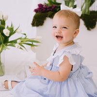 Alexa Gingham Handsmocked Dress