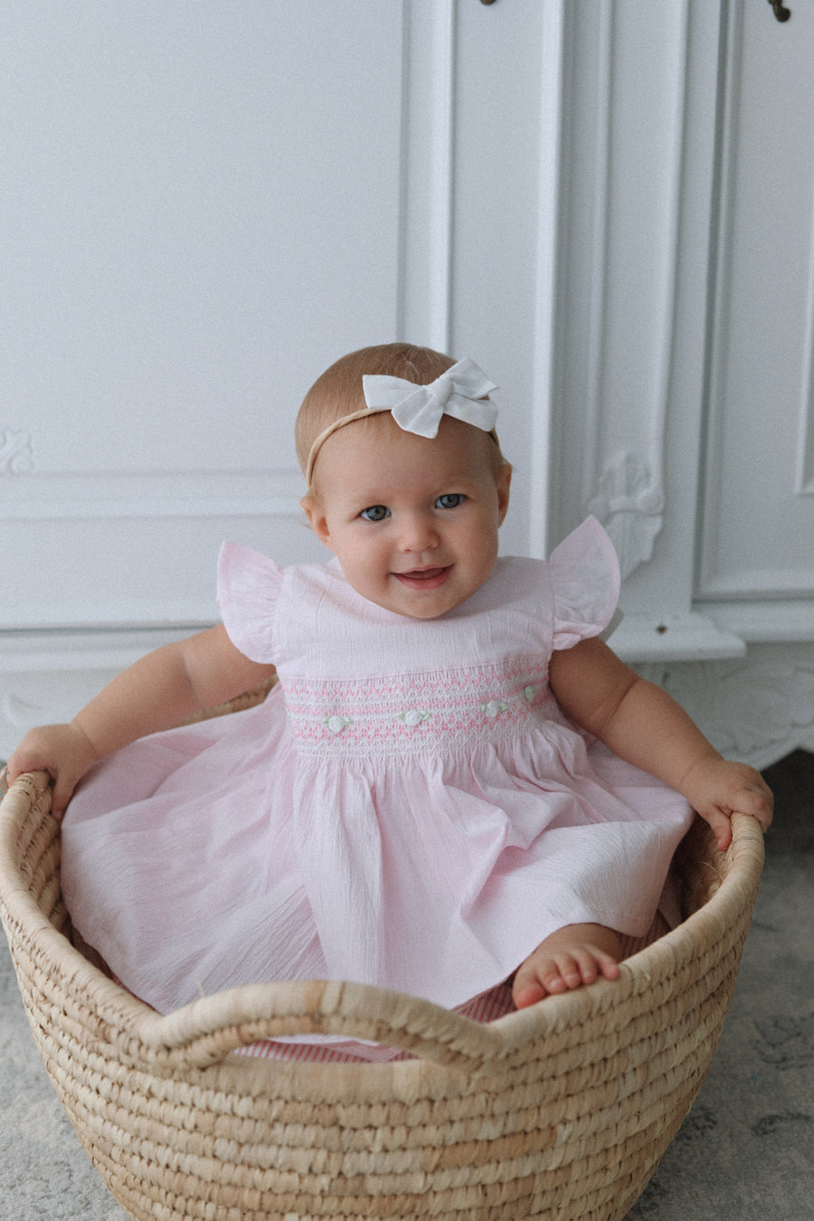 Alice Rose Embroidered Dress and Bloomer Set