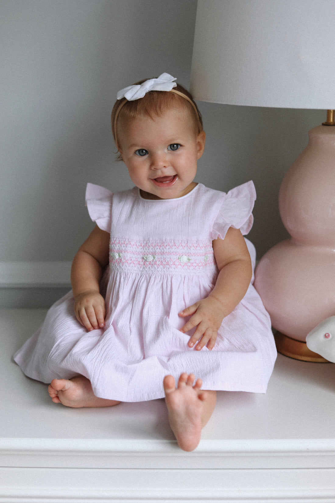 Alice Rose Embroidered Dress and Bloomer Set