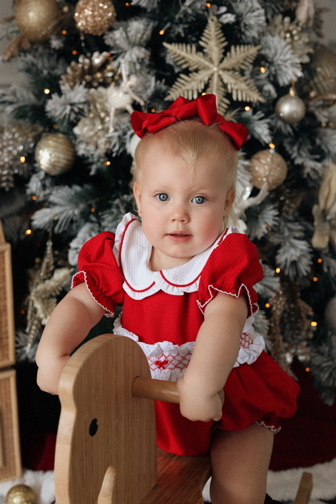 Ruby Ruffle Romper