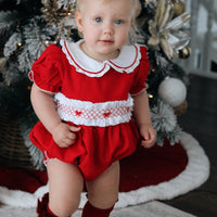 Ruby Ruffle Romper