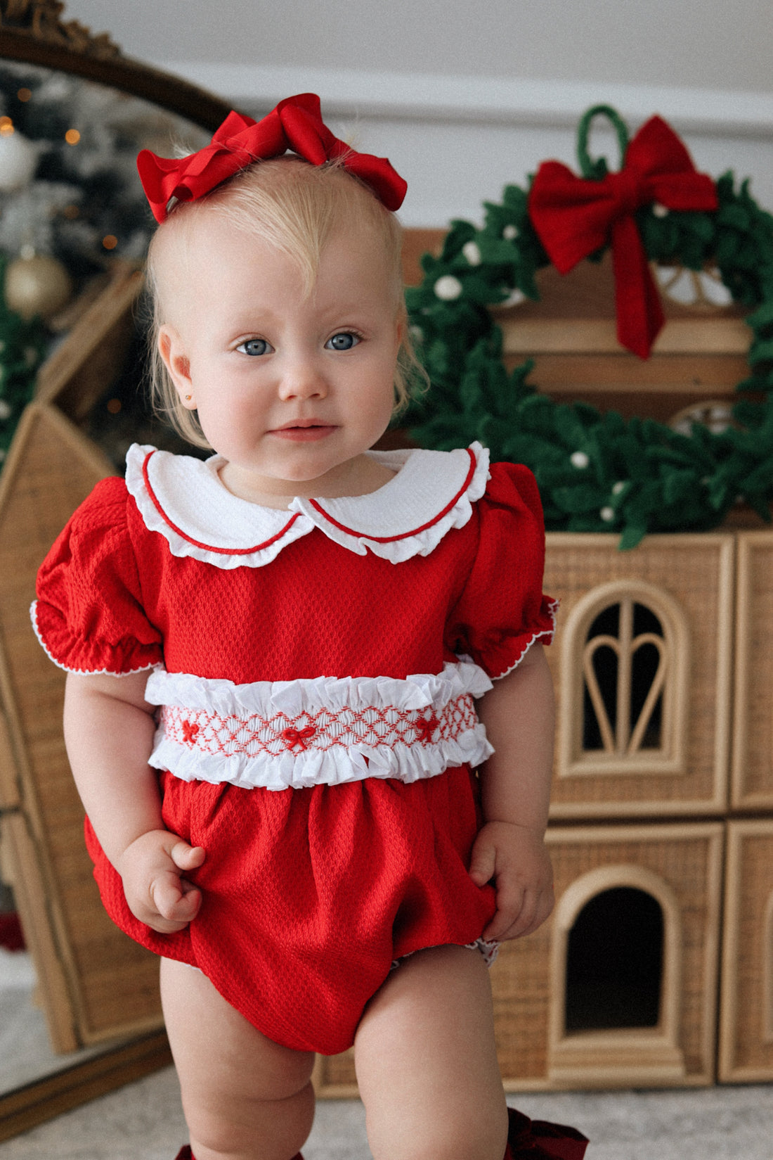 Ruby Ruffle Romper