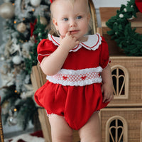 Ruby Ruffle Romper