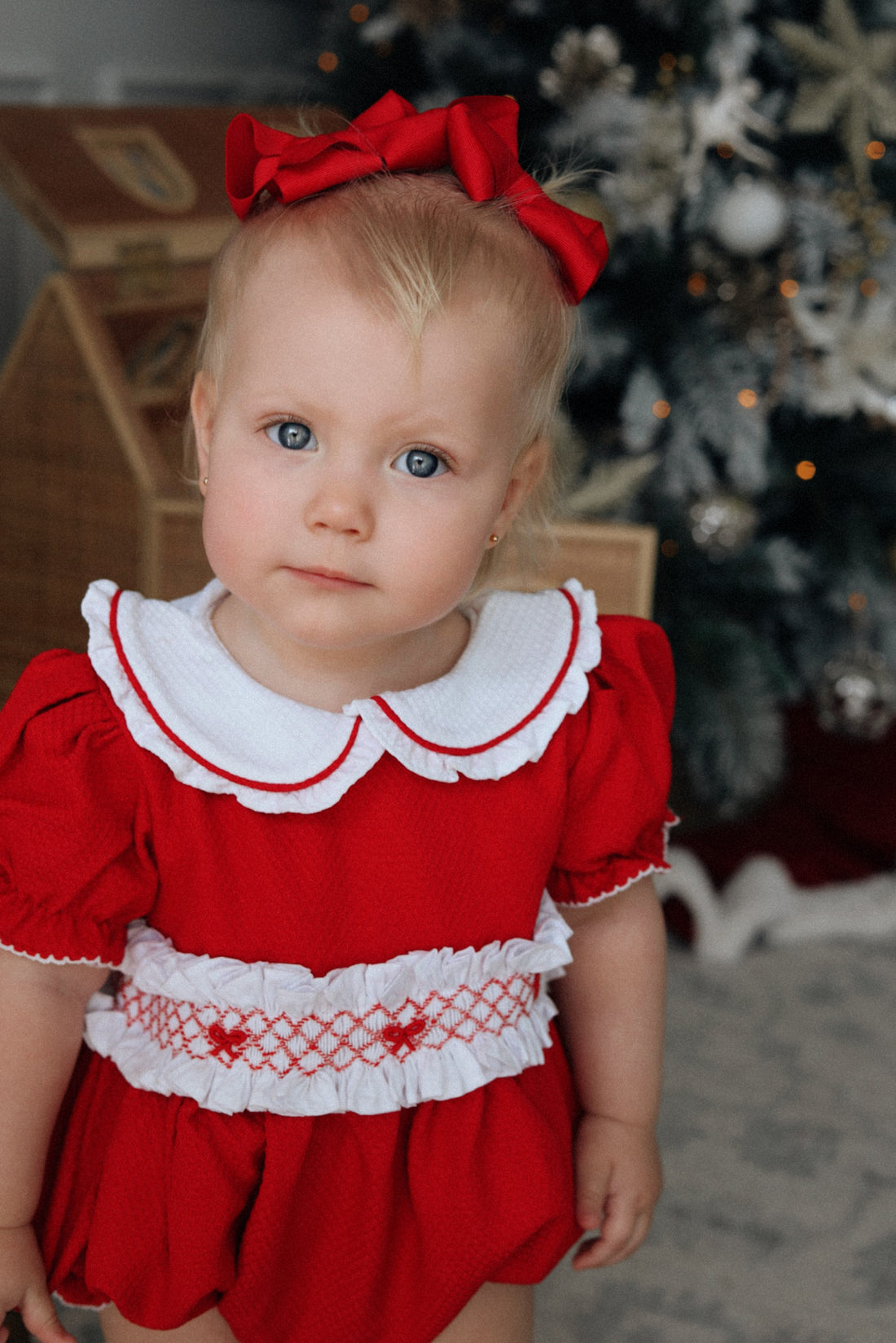 Ruby Ruffle Romper