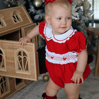 Ruby Ruffle Romper