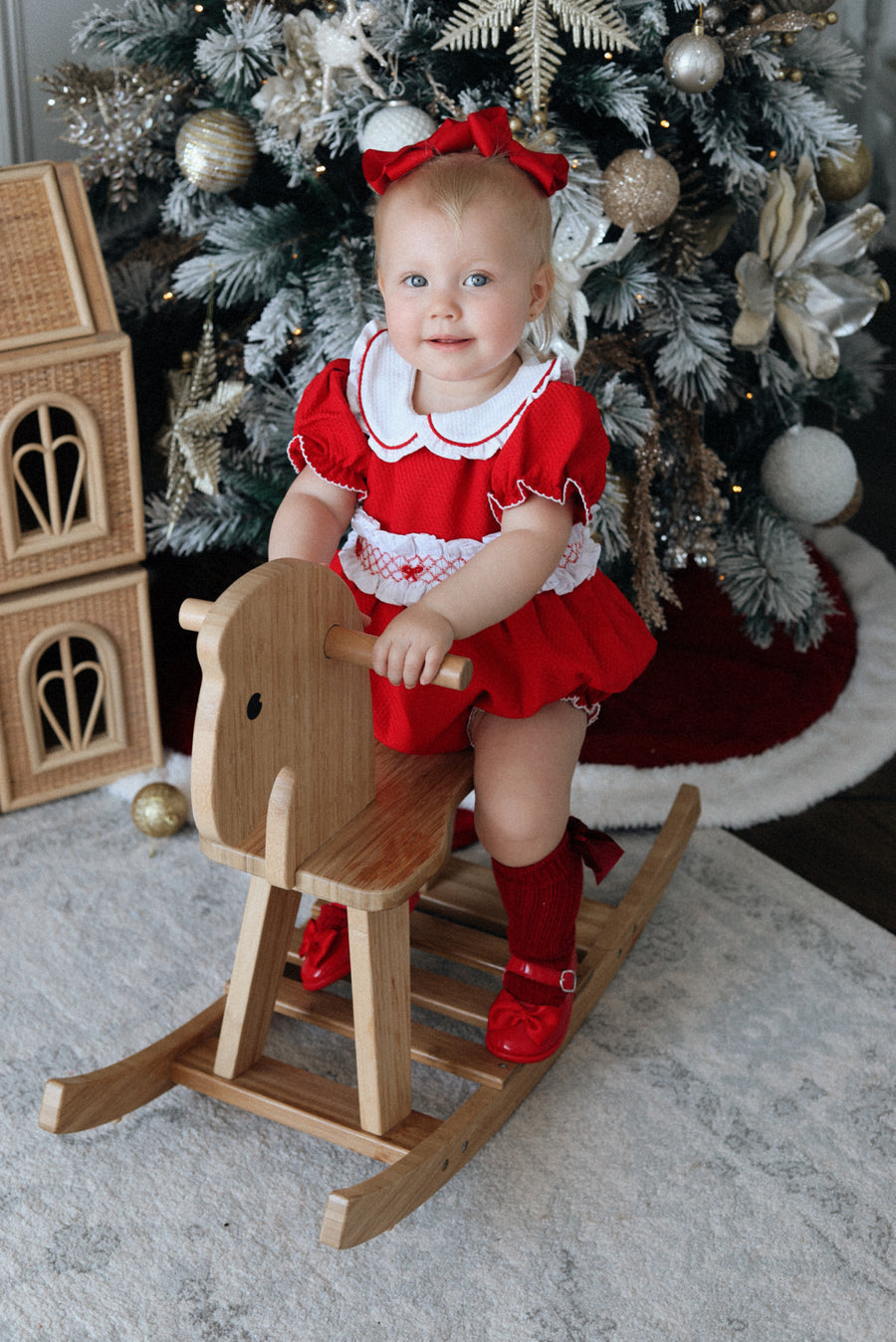 Ruby Ruffle Romper