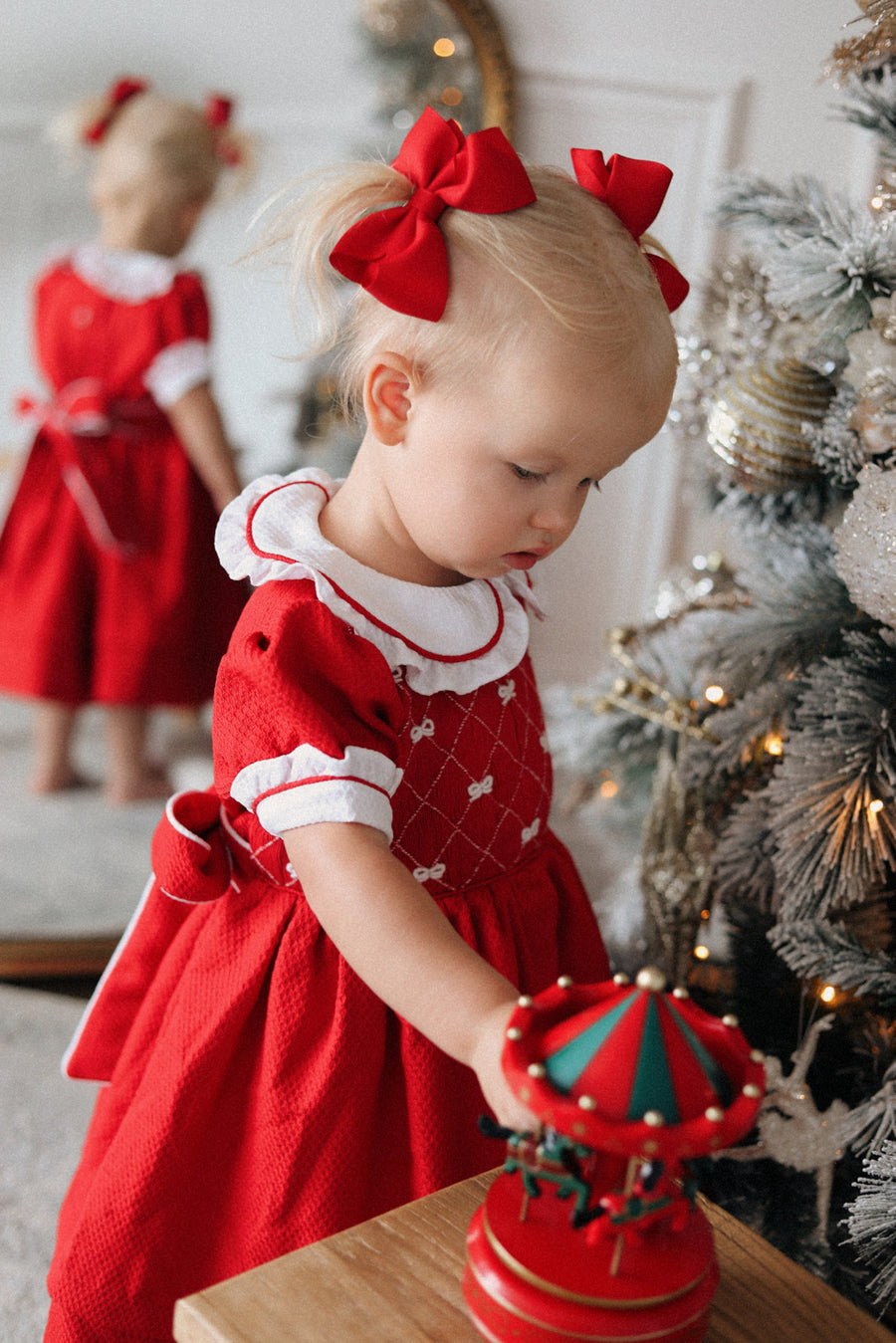 Scarlett Handsmocked Dress