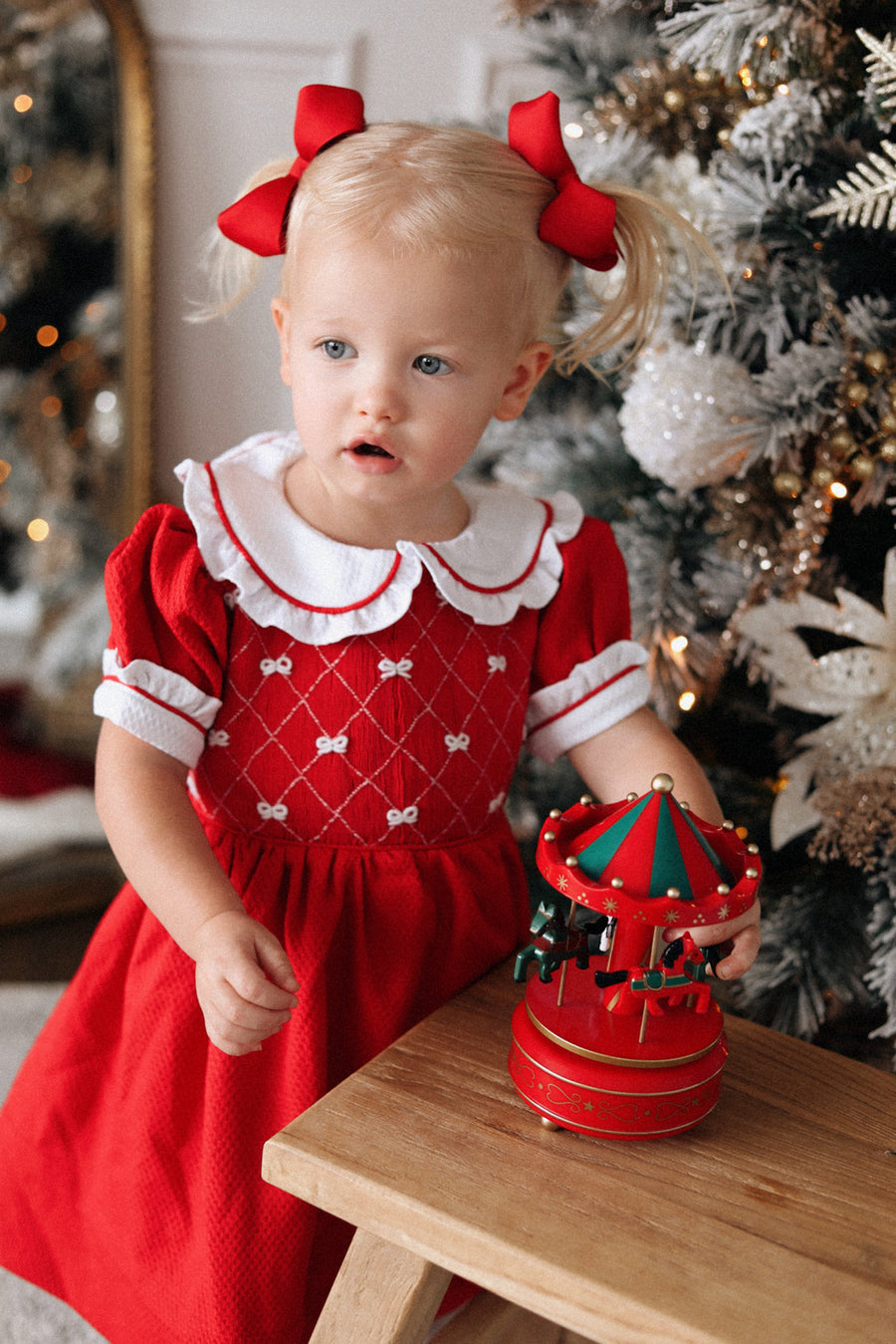 Scarlett Handsmocked Dress