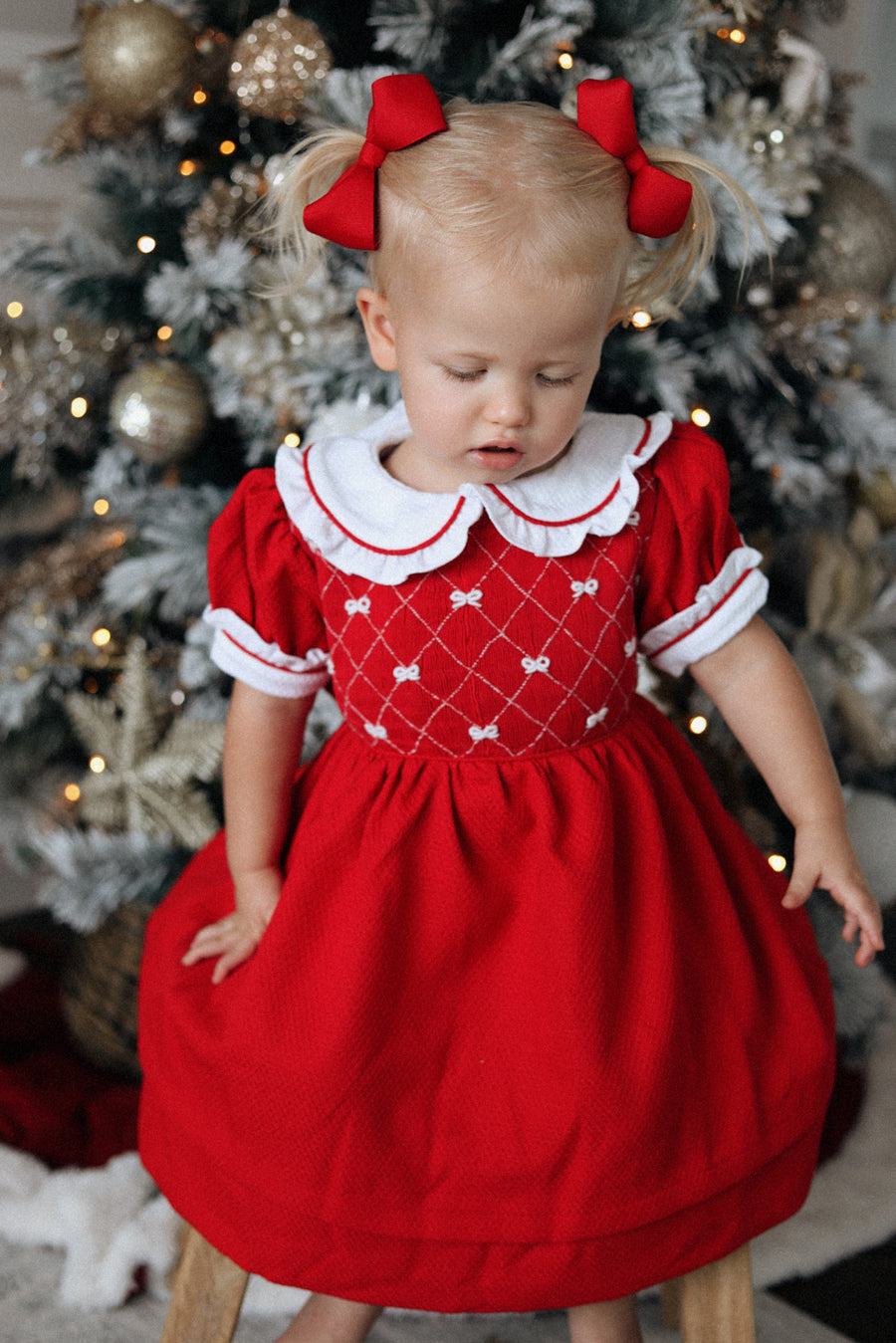 Scarlett Handsmocked Dress