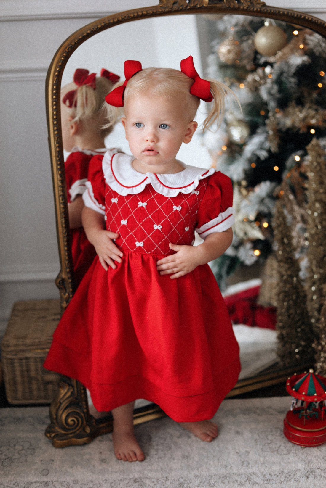 Scarlett Handsmocked Dress