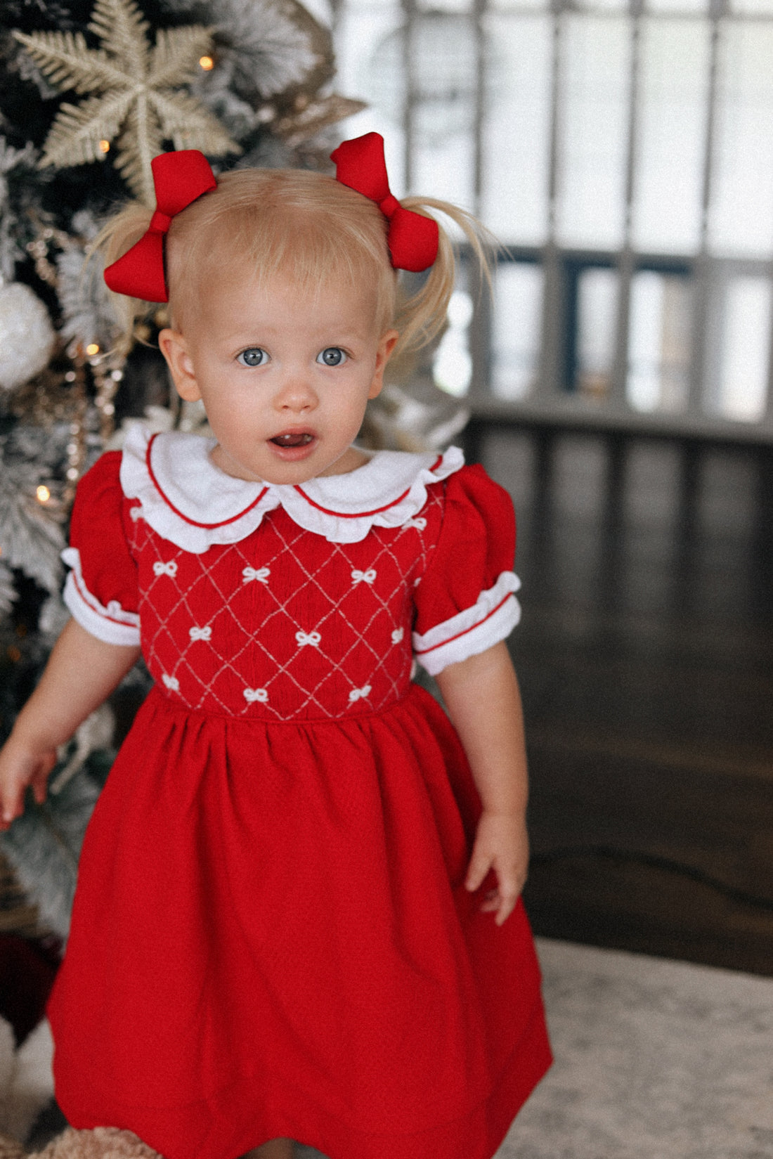 Scarlett Handsmocked Dress