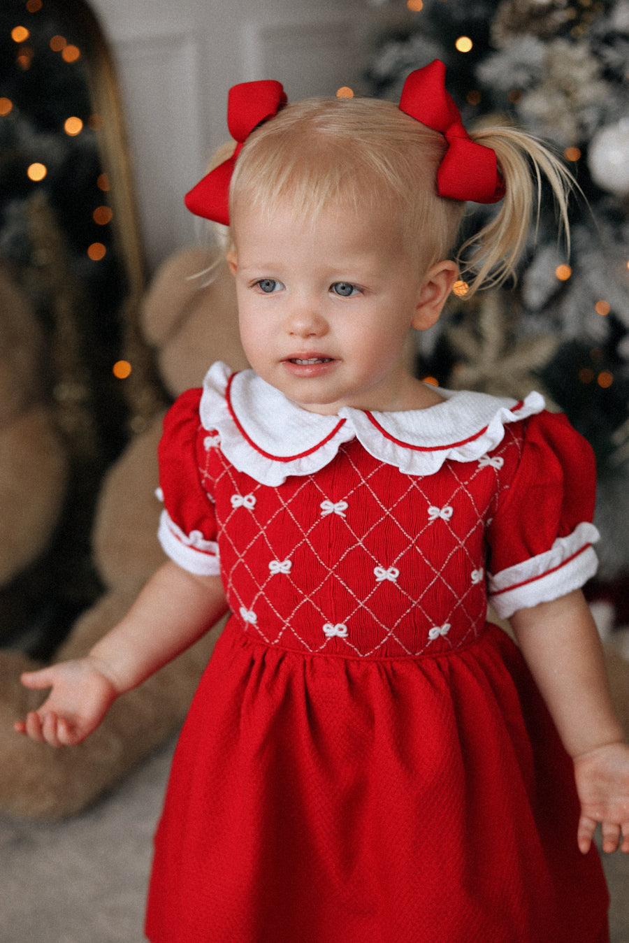 Scarlett Handsmocked Dress